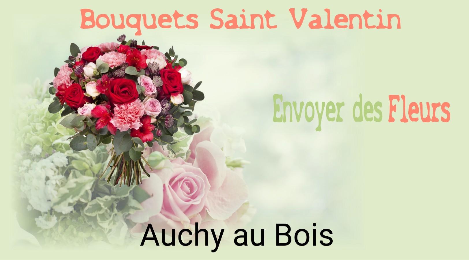 Roses de Saint-Valentin livrées à Auchy-au-Bois